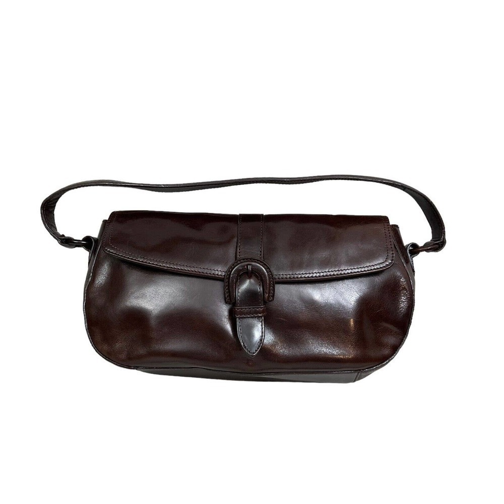 *Kenneth Cole New York Shoulder Purse Women's Buckle Lined Inner Pocket Expresso